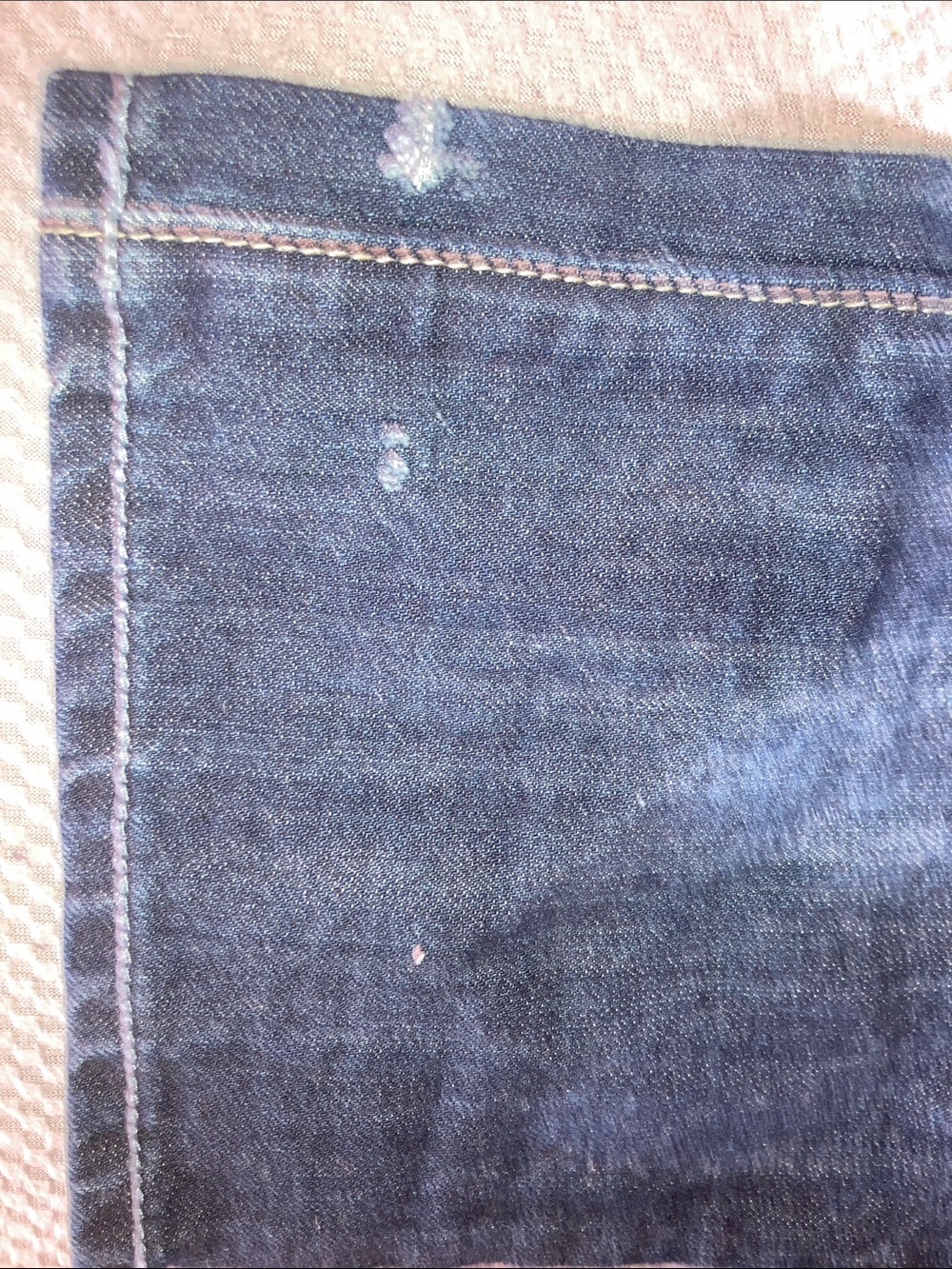 American Eagle Outfitters Dark Blue Flare Jeans - Picture 5 of 10